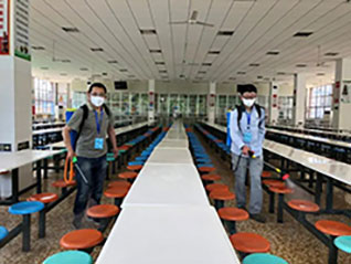 遠大科琳寶消毒保障學校開學之食堂篇
